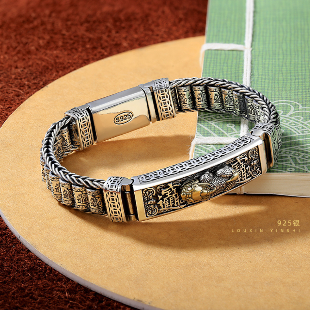 Brazalete Feng Shui Pixiu de la Fortuna