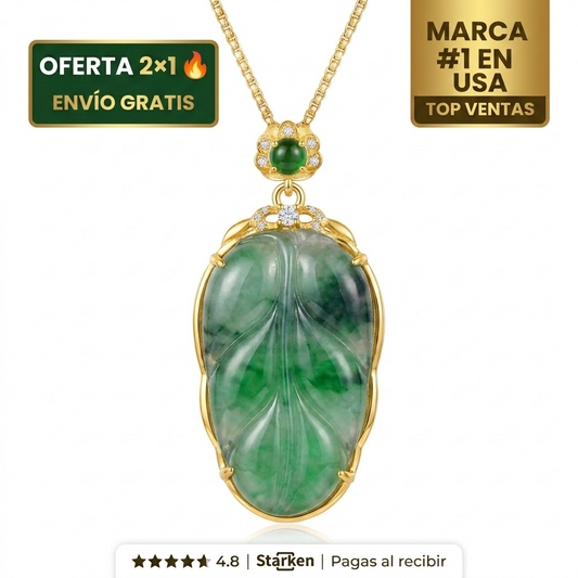 Collar de Jade de la Fortuna - Piedra Milenaria de Prosperidad