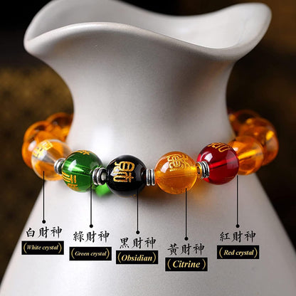 Brazalete YingYang de 5 elementos