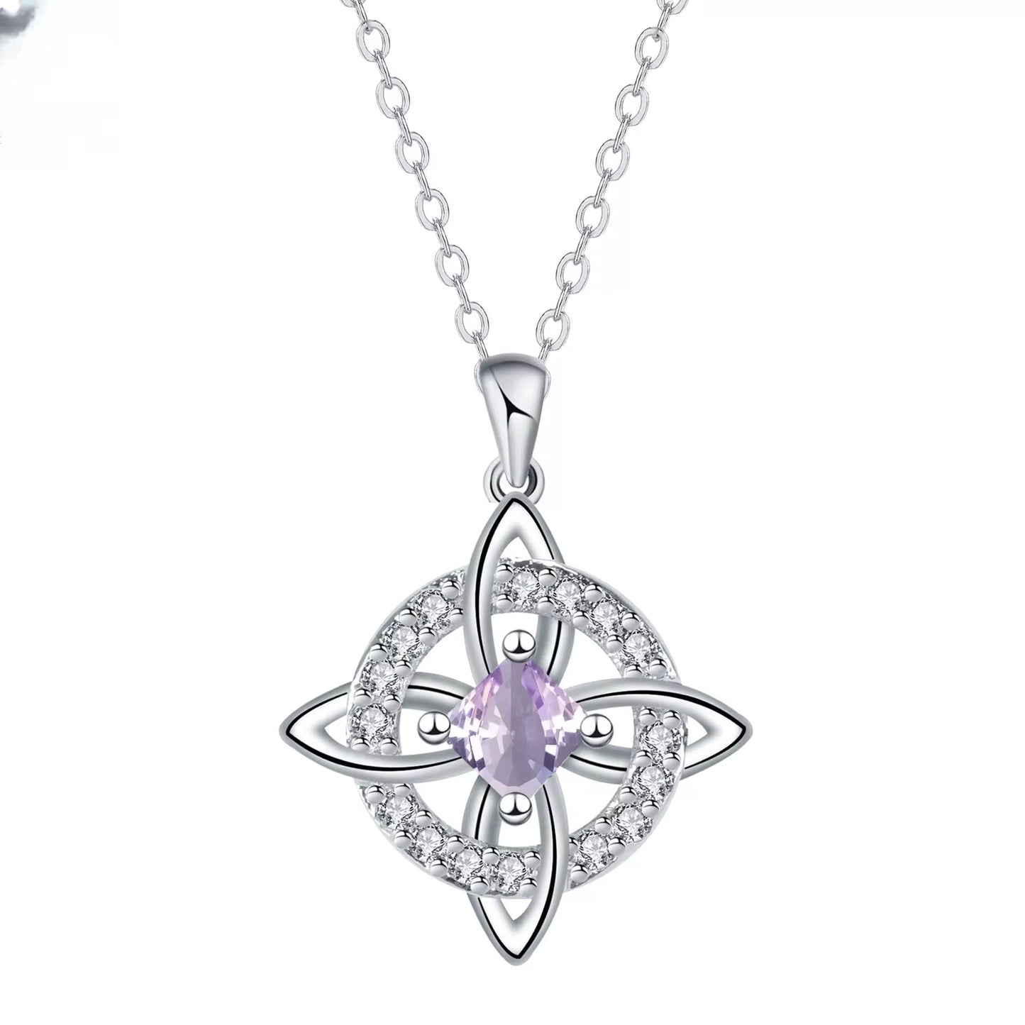 Collar Nudo de Bruja - Piedra de Nacimiento 💎